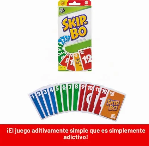 Mattel Games ▫️ Jogo de cartas Skip-bo [Importado de Inglaterra] 3