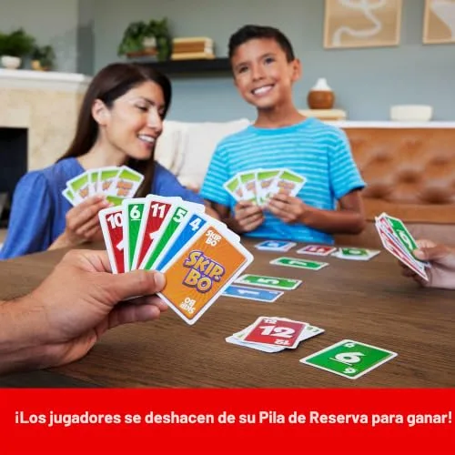 Mattel Games ▫️ Jogo de cartas Skip-bo [Importado de Inglaterra] 5