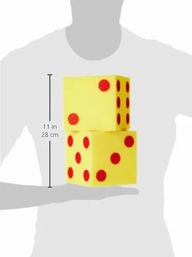 Learning Resources ▫️ Dados Gigantes de Espuma Macia (Conjunto de 2) 5