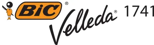 BIC ▫️ Velleda 1741, Marcadores para quadro branco com ponta média, cónica (4,5 mm), ideais para uso no escritório, azuis, embalagem de 12 unidades 5