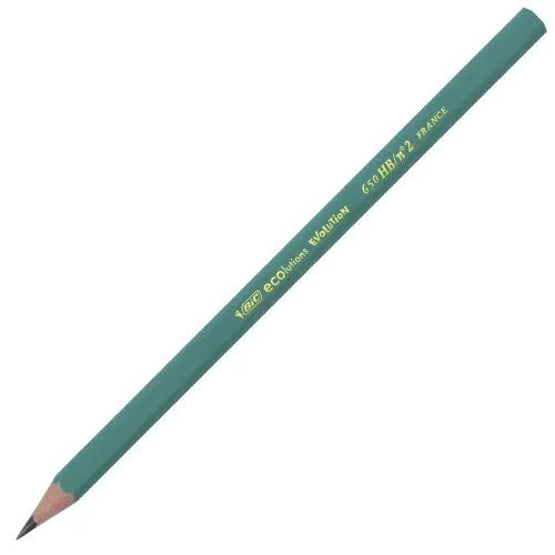BIC ▫️ Evolution Original HB, lápis com mina inquebrável, pega firme, cor cinzenta, embalagem de 12 unidades 4