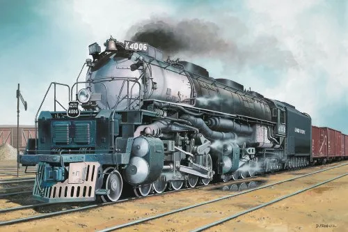 Revell ▫️ Maquete da locomotiva Big Boy, escala 1:87 (02165) 3