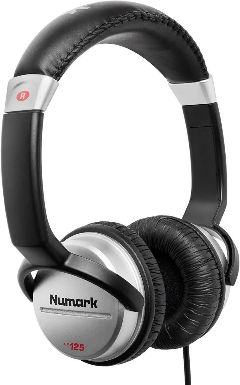Numark ▫️ Auscultadores de DJ fechados HF125