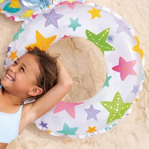 Intex ▫️ Piscina flutuador e bola colorida com acessórios, 122 x 25 cm, 150 litros (59460) 2