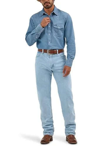 Wrangler ▫️ Calças de ganga Original Fit para homem 6