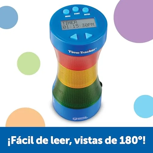 Learning Resources ▫️ Temporizador Visual Infantil – Time Tracker 2.0 com Luzes e Sons – Gestão de Rotinas e Tarefas – A partir dos 3 anos – para a sala de aula e para casa 3