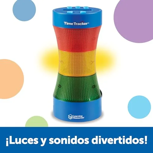 Learning Resources ▫️ Temporizador Visual Infantil – Time Tracker 2.0 com Luzes e Sons – Gestão de Rotinas e Tarefas – A partir dos 3 anos – para a sala de aula e para casa 5