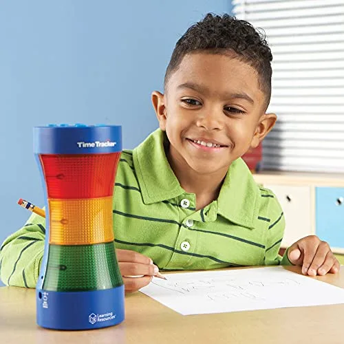 Learning Resources ▫️ Temporizador Visual Infantil – Time Tracker 2.0 com Luzes e Sons – Gestão de Rotinas e Tarefas – A partir dos 3 anos – para a sala de aula e para casa 7