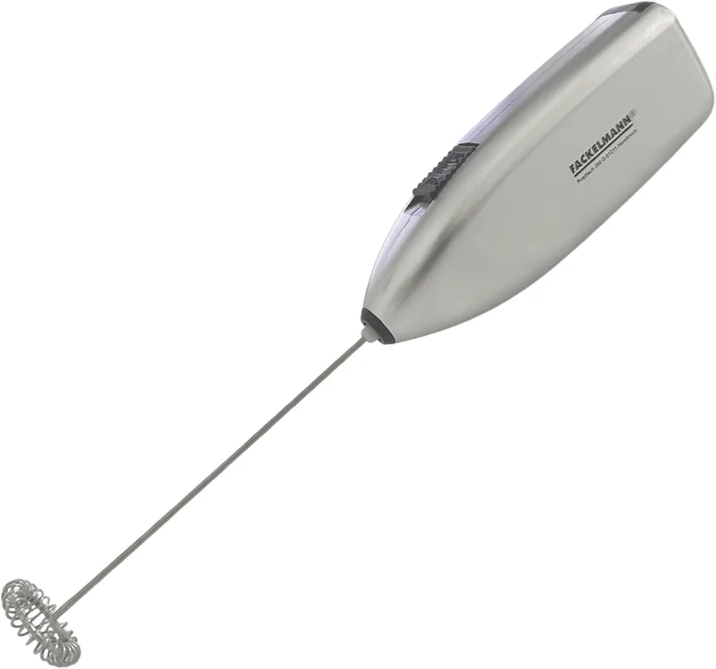 Fackelmann ▫️ Batedor de Leite Batedor de Leite Elétrico 13.500 RPM para Cappuccino, Chá Matcha, Mini Batedor, Batedor de Leite, Batedor de Leite sem Fio, Mini Batedor de Leite, Batedor de Leite Portátil, Mini Batedor de Leite, Batedor Matcha