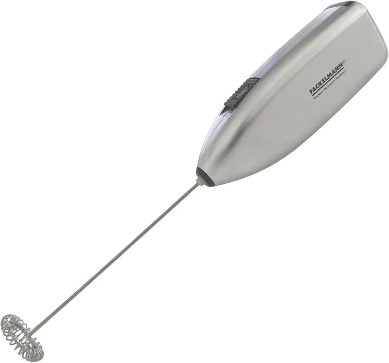 Fackelmann ▫️ Espumador de Leite, Batedor Elétrico de Leite com 13 500 RPM para Cappuccino, Chá Matcha, Mini Batedor, Espumador de Leite, Batedor de Leite Sem Fios, Mini Batedor Portátil, Batedor de Matcha