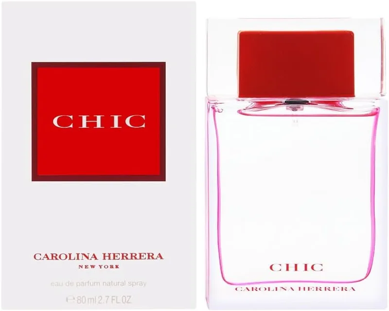 CAROLINA HERRERA ▫️ CHIC C.HERRERA 80 ML EDP em frasco com pulverizador
