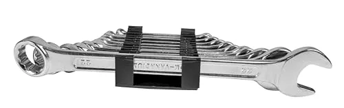 Mannesmann ▫️ M19652 Chaves combinadas, DIN 3113, aço CV, 6-22 mm, conjunto de 12 peças 2