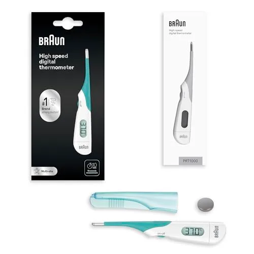 Braun ▫️ Termómetro digital de alta velocidade | Para utilização em vários locais 2