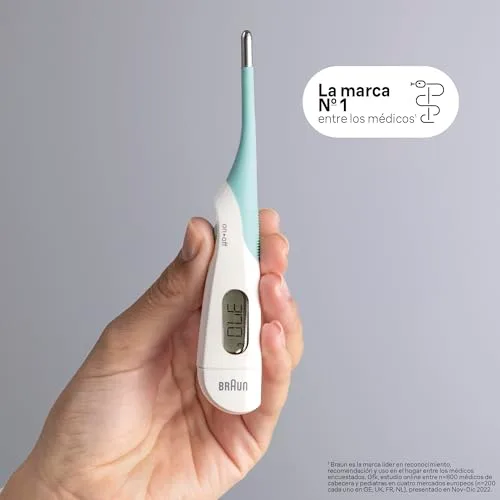Braun ▫️ Termómetro digital de alta velocidade | Para utilização em vários locais 4
