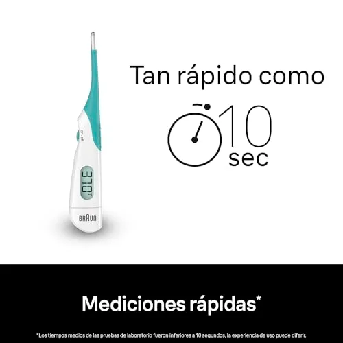Braun ▫️ Termómetro digital de alta velocidade | Para utilização em vários locais 5
