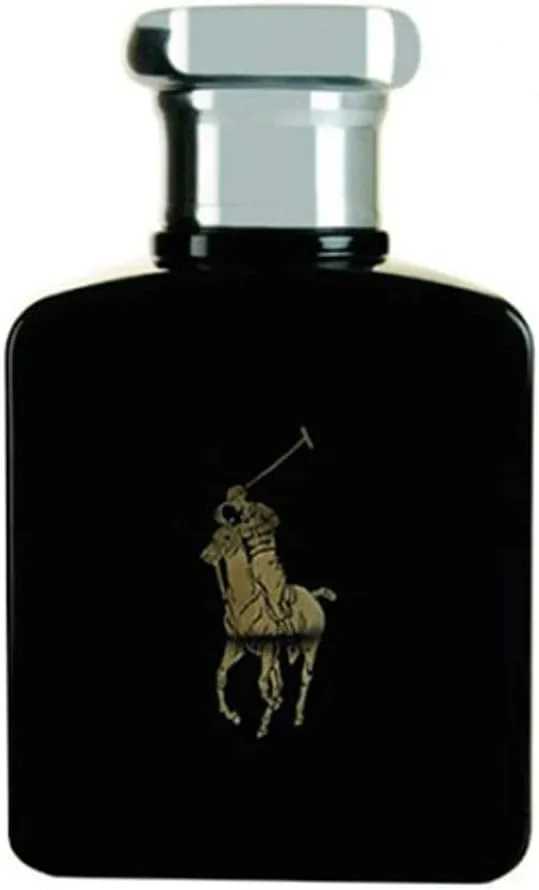 RALPH LAUREN FRAGRANCES ▫️ Ralph Lauren Polo Black Eau de Toilette em frasco com pulverizador de 75 ml