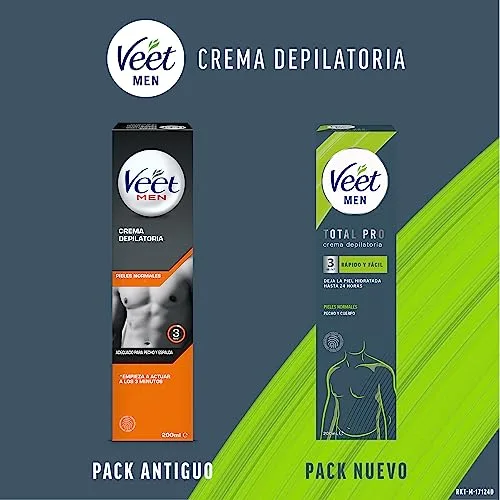Veet ▫️ Creme Depilatório Masculino para o Corpo - Pele Normal, 200 ml 5