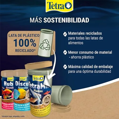 Tetra ▫️ Goldfish Flakes - Ração para peixes dourados/água fria, 1 L 7