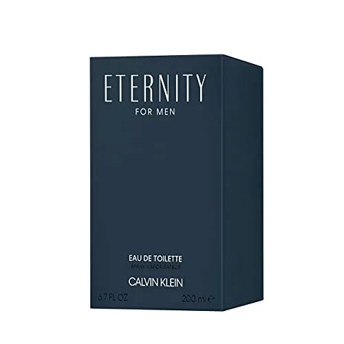 Calvin Klein ▫️ Eternity Eau de Toilette para homem | Fragrância masculina com notas de tangerina, lavanda e madeira de cedro | Fragrância de longa duração 3
