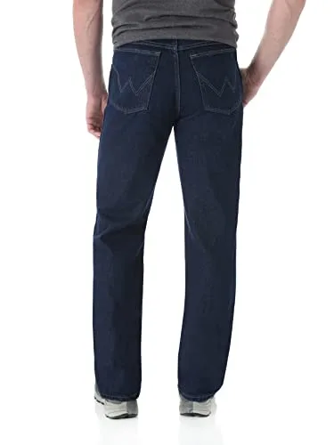 Wrangler ▫️ Calças de ganga para homem - Corte reto Authentic - Texas - Night Break 2