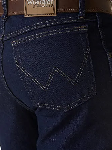 Wrangler ▫️ Calças de ganga para homem - Corte reto Authentic - Texas - Night Break 4