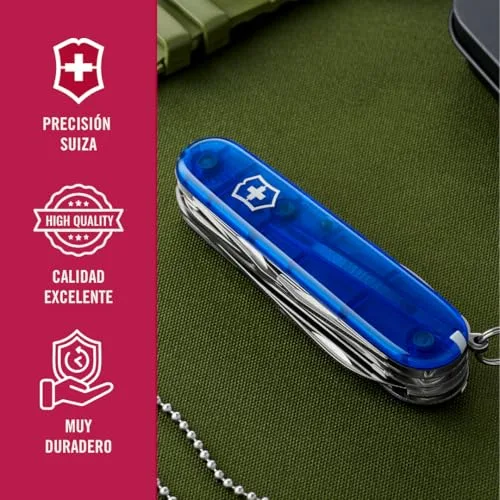 Victorinox ▫️ Swiss Champ, Canivete Suíço Multiusos, Canivete de bolso, Presente, 33 funções, Lâmina grande, Saca-rolhas 7