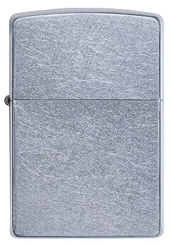 Zippo ▫️ Isqueiro à prova de vento - Street Chrome - Recarregável - Estojo de presente - Metal - Fabricado nos EUA 2