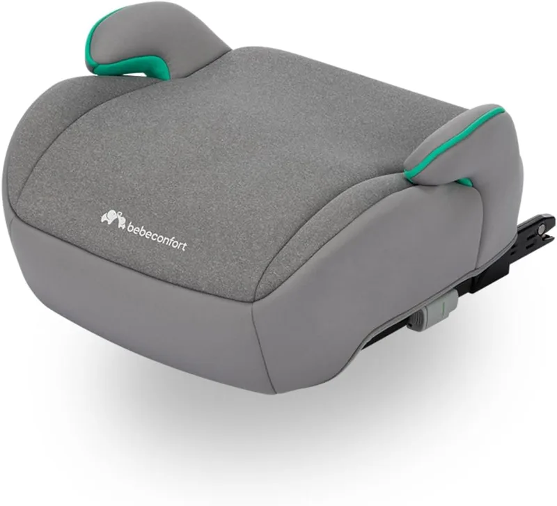 Bebeconfort ▫️ Banco elevatório Manga i-Fix, cadeira auto, Cadeira auto isofix grupo 3 para crianças de 128-150 cm, de 6 a 12 anos (22-36 kg), Cinzento colorido