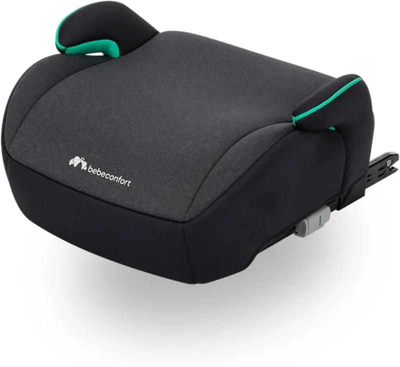 Bebeconfort ▫️ Banco elevatório Manga i-Fix, cadeira auto, Cadeira auto isofix grupo 3 para crianças de 128-150 cm, de 6 a 12 anos (22-36 kg), Preto matizado