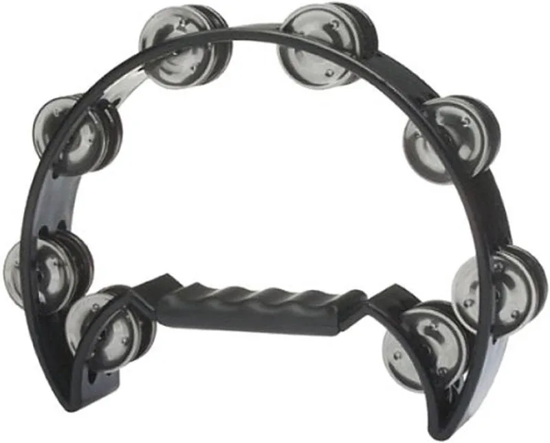 Stagg ▫️ Pandeiro TAB2BK Cutaway com 16 sinos - Preto