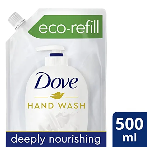 Dove ▫️ Recarga de gel de banho em saqueta, 500 mililitros 4