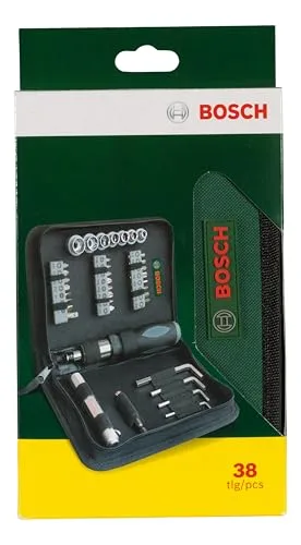 Bosch ▫️ Compact - Maleta com 38 peças para aparafusar 2