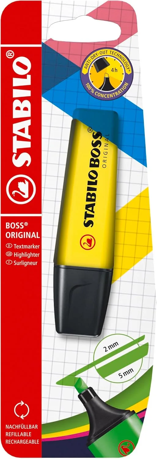 STABILO ▫️ marcador fluorescente - BOSS ORIGINAL