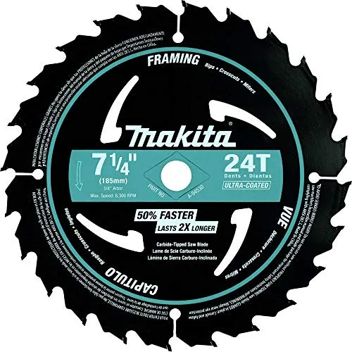 Makita ▫️ a-94530 – 10 7 – lâmina de corte de 1/4" com 24 dentes e revestimento ultra-resistente, embalagem de 10 unidades 3