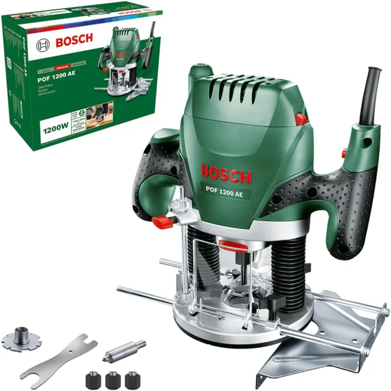 Bosch ▫️ Fresadora de superfície POF 1200 AE