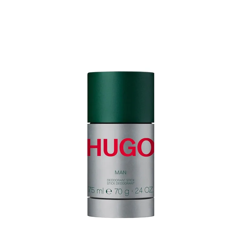 HUGO BOSS ▫️ HUGO Man Desodorizante em barra para homem | Com notas de maçã verde e aromas herbáceos | 75 ml