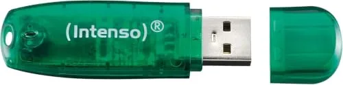 Intenso ▫️ 3502460 Pen USB 2.0 Rainbow 8 GB Verde 6