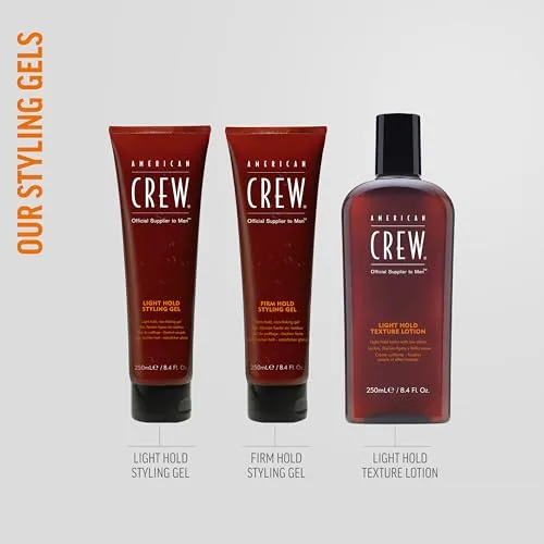American Crew ▫️ Light Hold Texture Lotion, Loção de Fixação Leve e Brilho Natural, Creme de Controlo Suave que Proporciona Controlo ao Cabelo Fino, Proporciona um Cabelo Mais Denso e Moldável, 250 ml 6