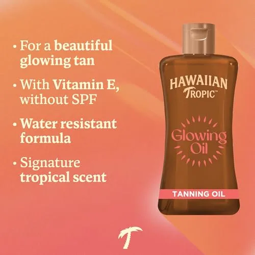 HAWAIIAN Tropic ▫️ Óleo bronzeador - Aroma tropical e vitamina E - 200 ml 3