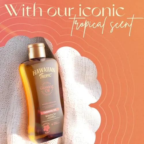 HAWAIIAN Tropic ▫️ Óleo bronzeador - Aroma tropical e vitamina E - 200 ml 5