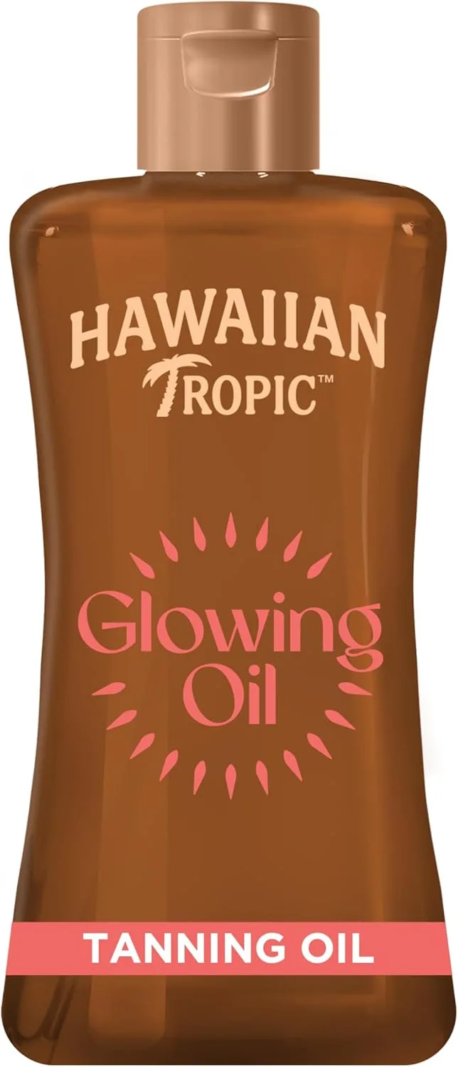 HAWAIIAN Tropic ▫️ Óleo bronzeador - Aroma tropical e vitamina E - 200 ml