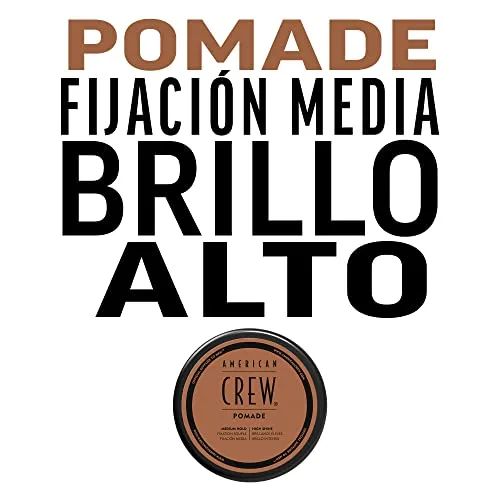 American Crew ▫️ Pomada, Cera para o cabelo masculino, Fixação elevada, Forte e duradoura, Confere definição e brilho, Acabamento flexível, Para cabelos de qualquer comprimento 4