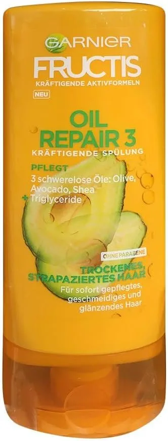 Garnier ▫️ Fructis Condicionador Reparador de Óleo, 200 ml