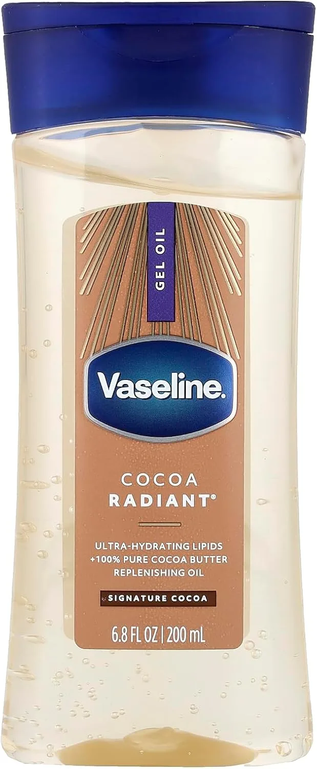 Vaseline ▫️ Óleo Corporal Cocoa Radiant Oil, 200 ml