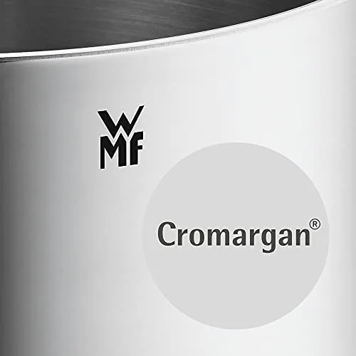 WMF ▫️ Provence Plus - Panela Alta de 24 cm, 8,8 litros para legumes, com tampa de vidro, em aço inoxidável Cromargan sem revestimento antiaderente, adequada para indução 4