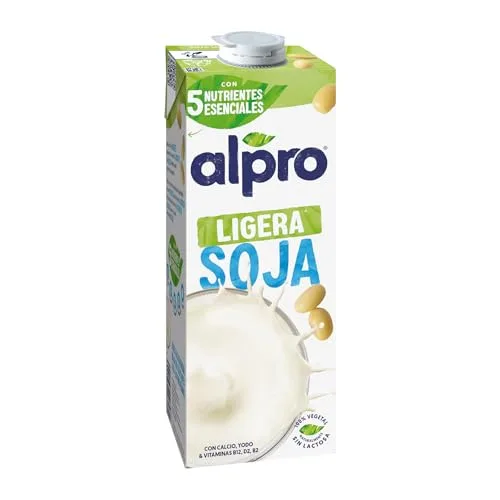 Alpro ▫️ Bebida Vegetal de Soja Light - Embalagem de 6 x 1 L 3