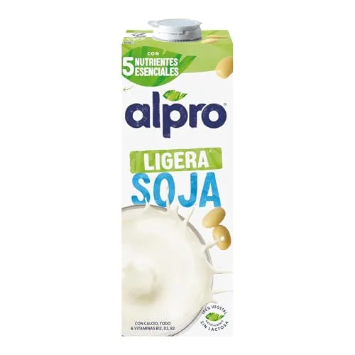 Alpro ▫️ Bebida Vegetal de Soja Light - Embalagem de 6 x 1 L 4