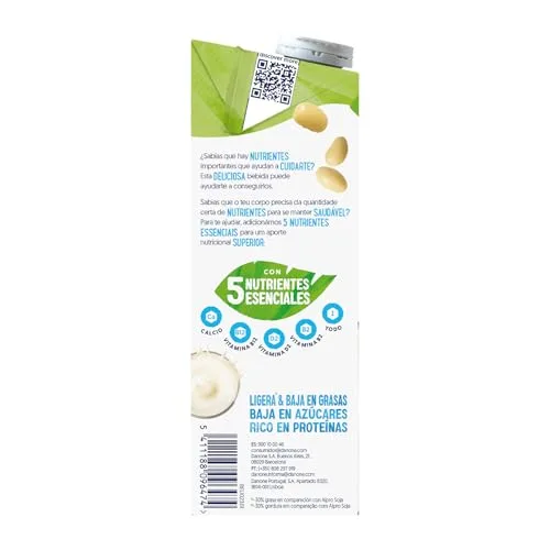 Alpro ▫️ Bebida Vegetal de Soja Light - Embalagem de 6 x 1 L 6