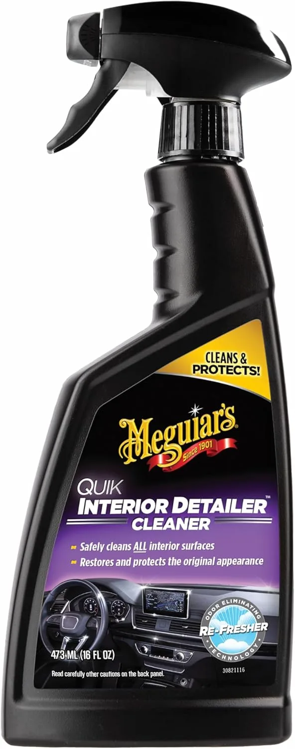 Meguiar's ▫️ G13616EU Quik Interior Detailer - Produto de limpeza interior (473 ml)