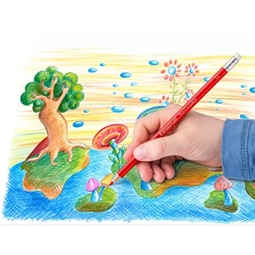 STAEDTLER ▫️ 14450NC24 - Lápis de cor (24 unidades), cores variadas 4